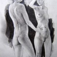 Untitled - Nudes by Anthony Peter Tewfik